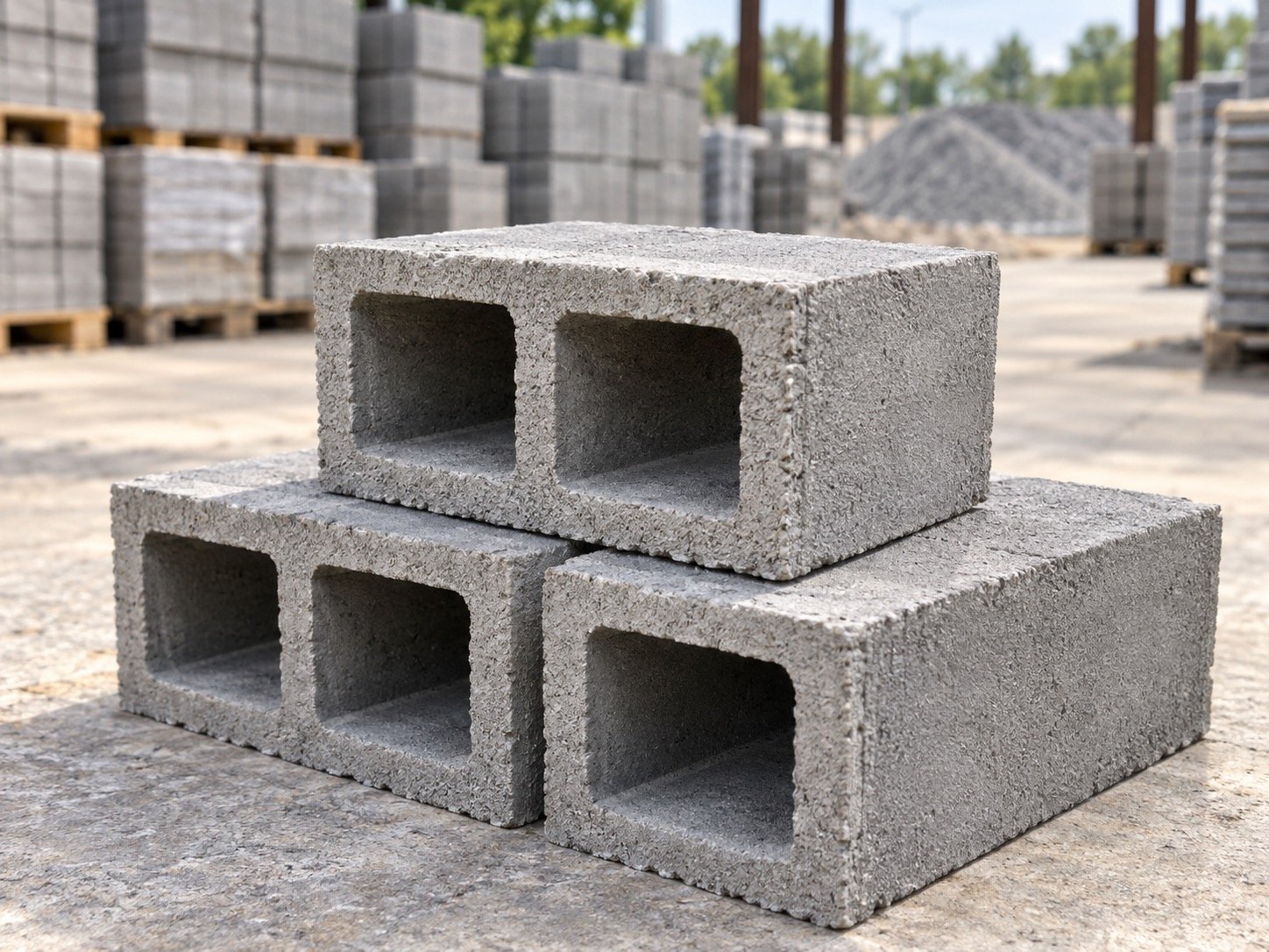Concrete Hollow Block, 6 in