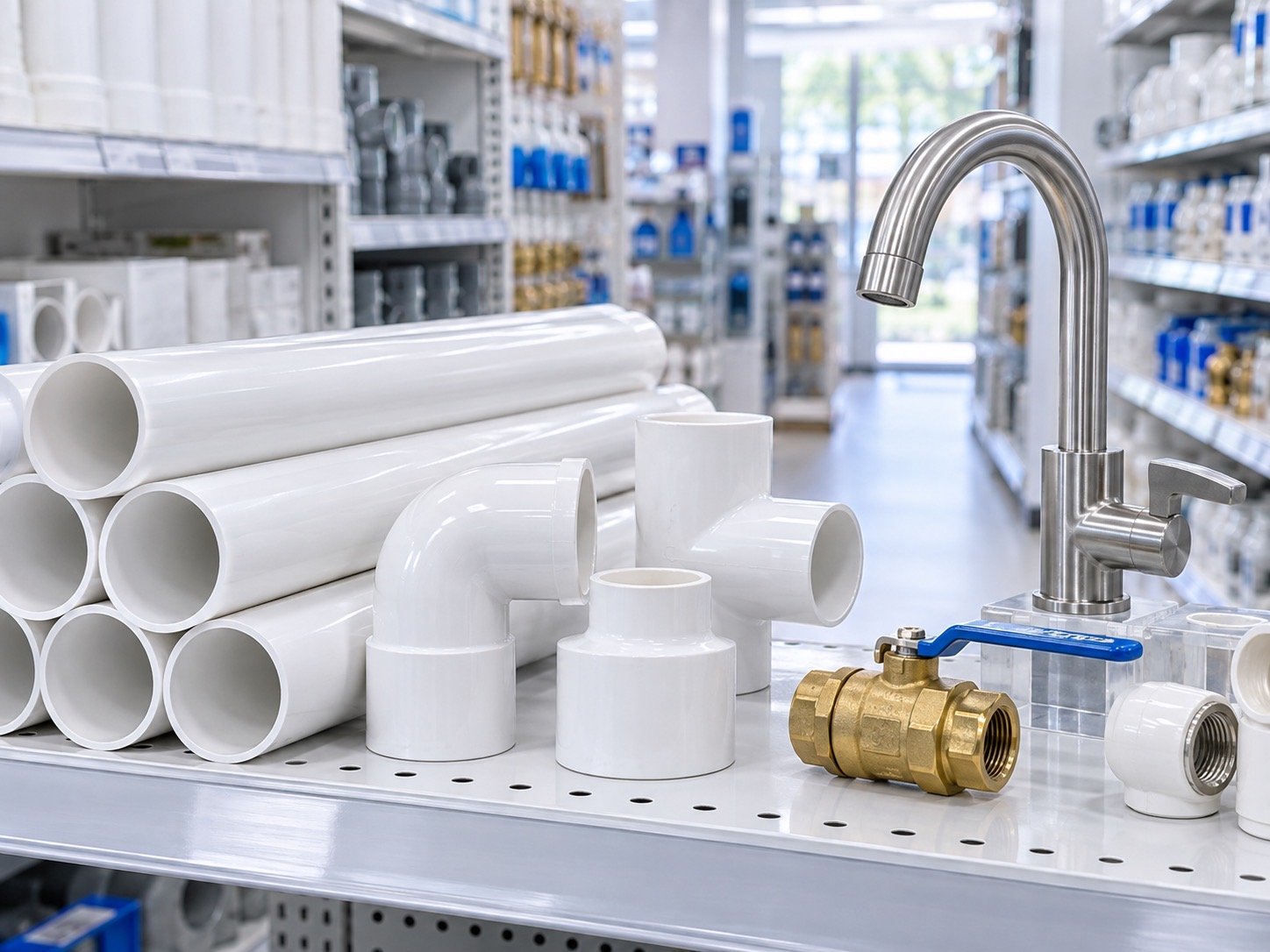 PVC Pipe, 1/2 in