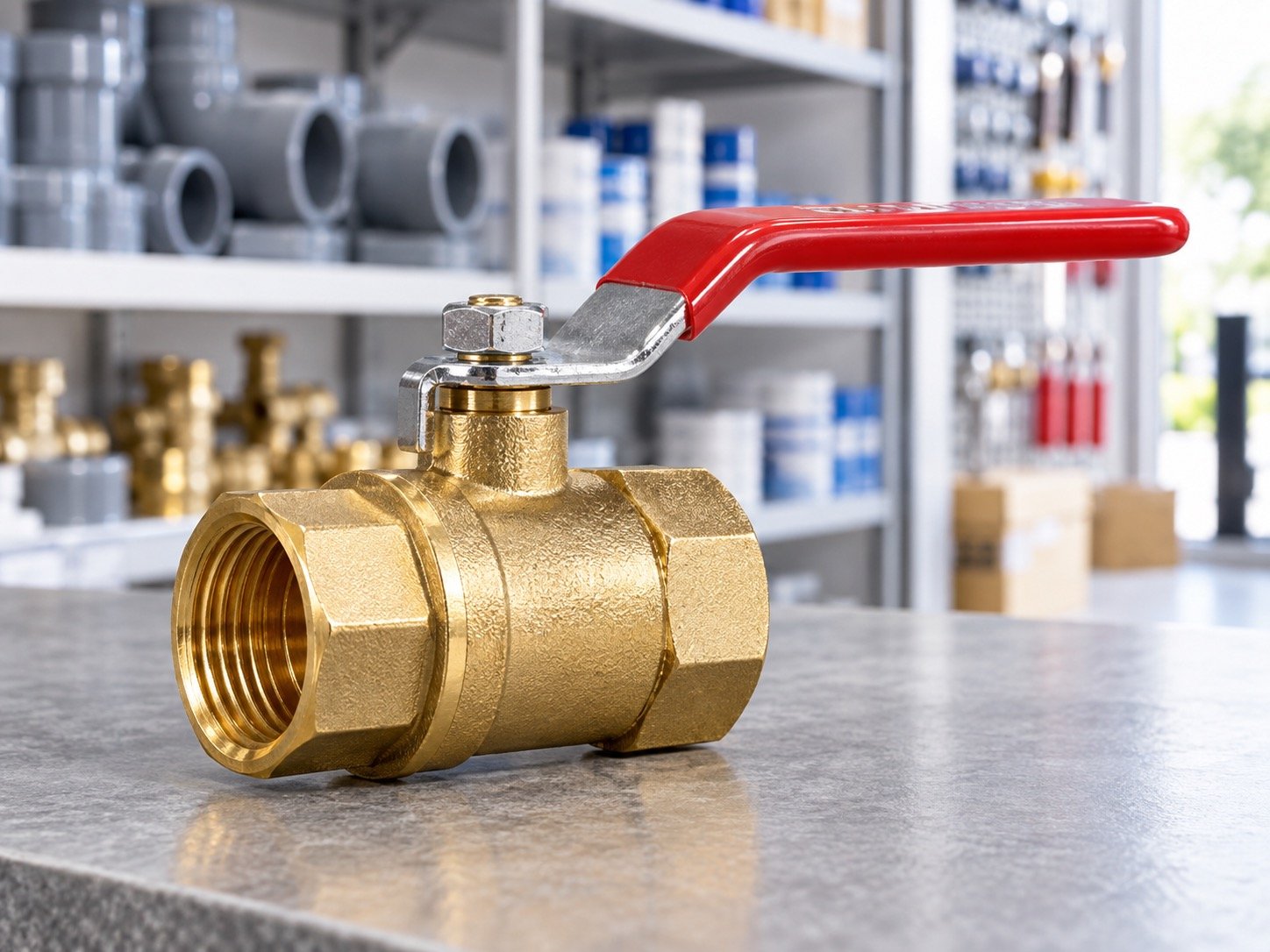 Ball Valve, 1/2 in
