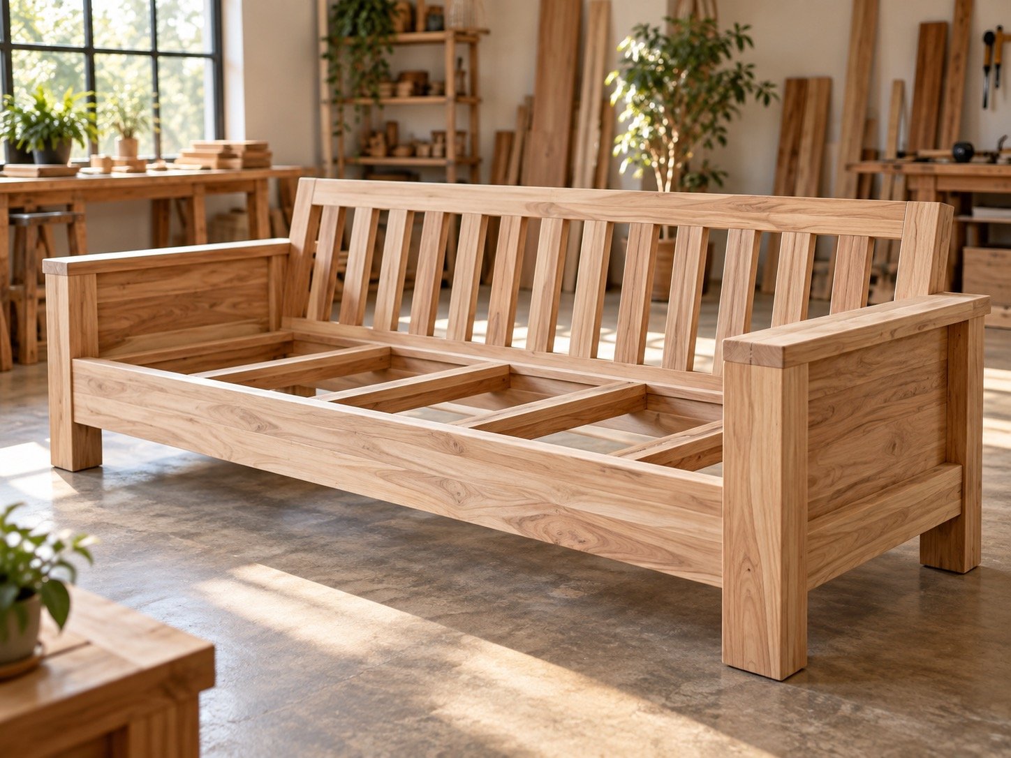 Custom sofa frame